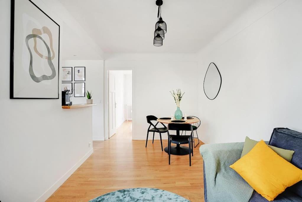 Lumineux 2 Pieces Batignolles Apartment *